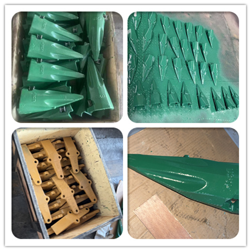The excavator bucket teeth were successfully shipped to Singapore